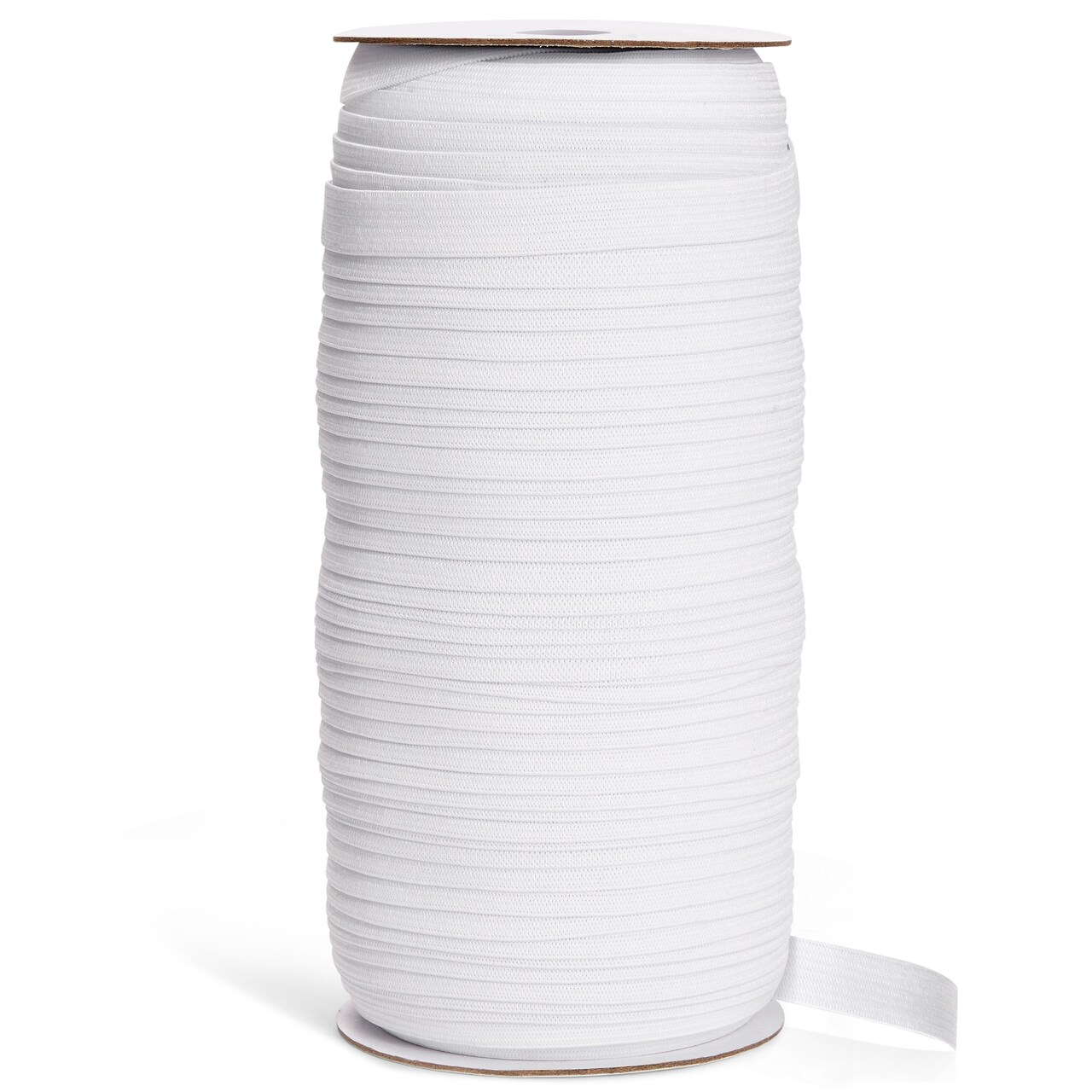 109 Yards White 1/2 Inch Elastic Band for Sewing Clothes, Stretch Knit Bands for DIY Arts and Crafts, Tailoring, Clothing Garment Repair, Kitting Supplies